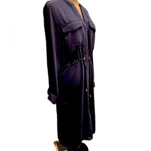 H&M Navy blue dress size 10